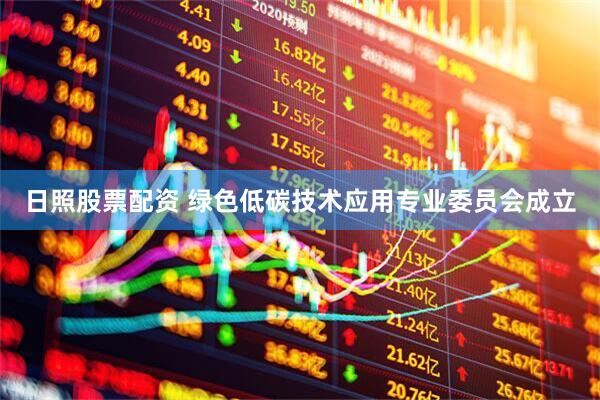 日照股票配资 绿色低碳技术应用专业委员会成立